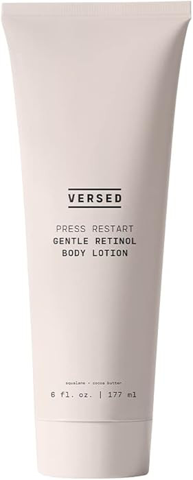 Versed Press Restart Retinol Body Lotion - Skin Firming Lotion with Cocoa Butter, Squalane & Vita... | Amazon (US)