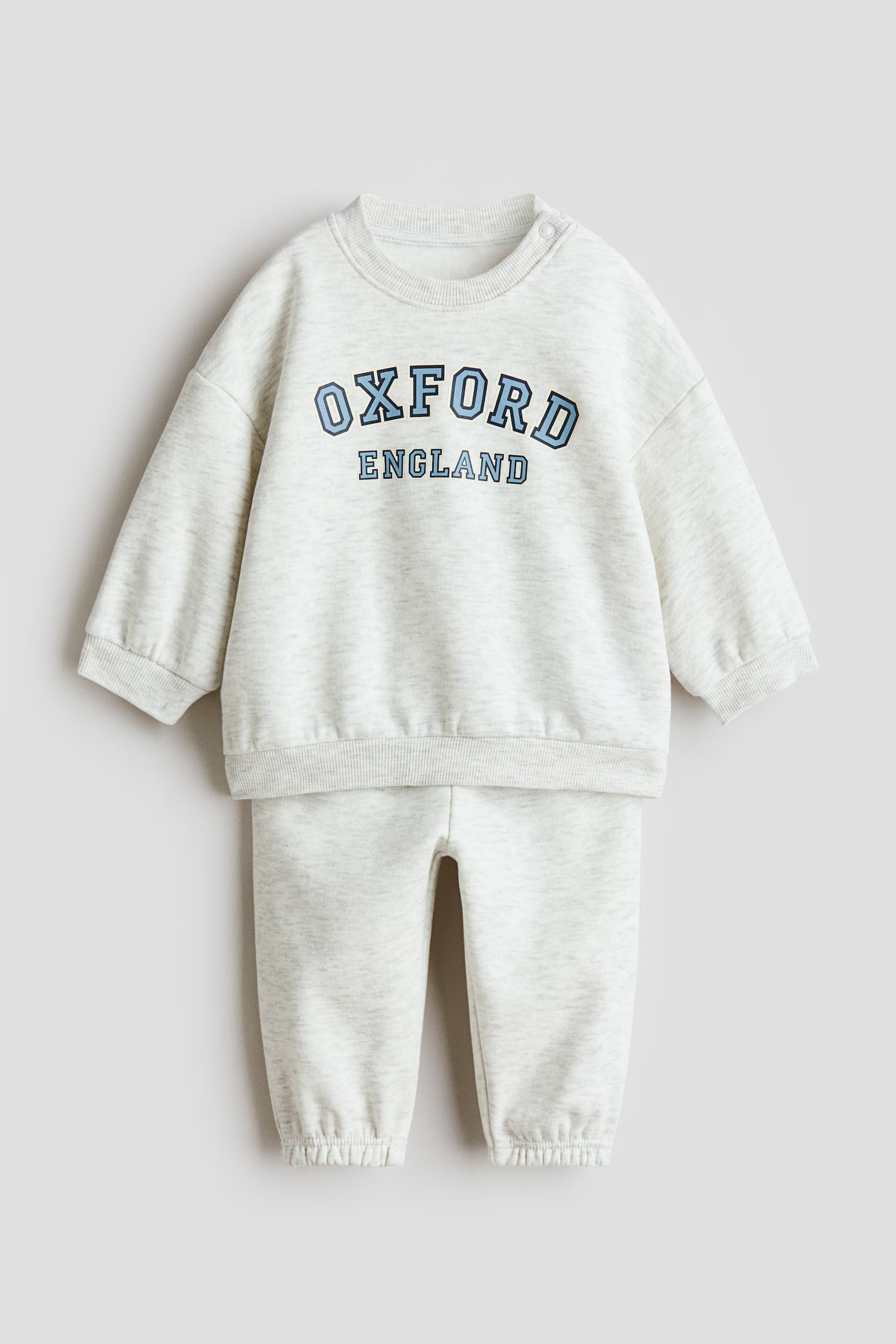 2-Piece Printed Sweatshirt and Joggers Set | H&M (US + CA)