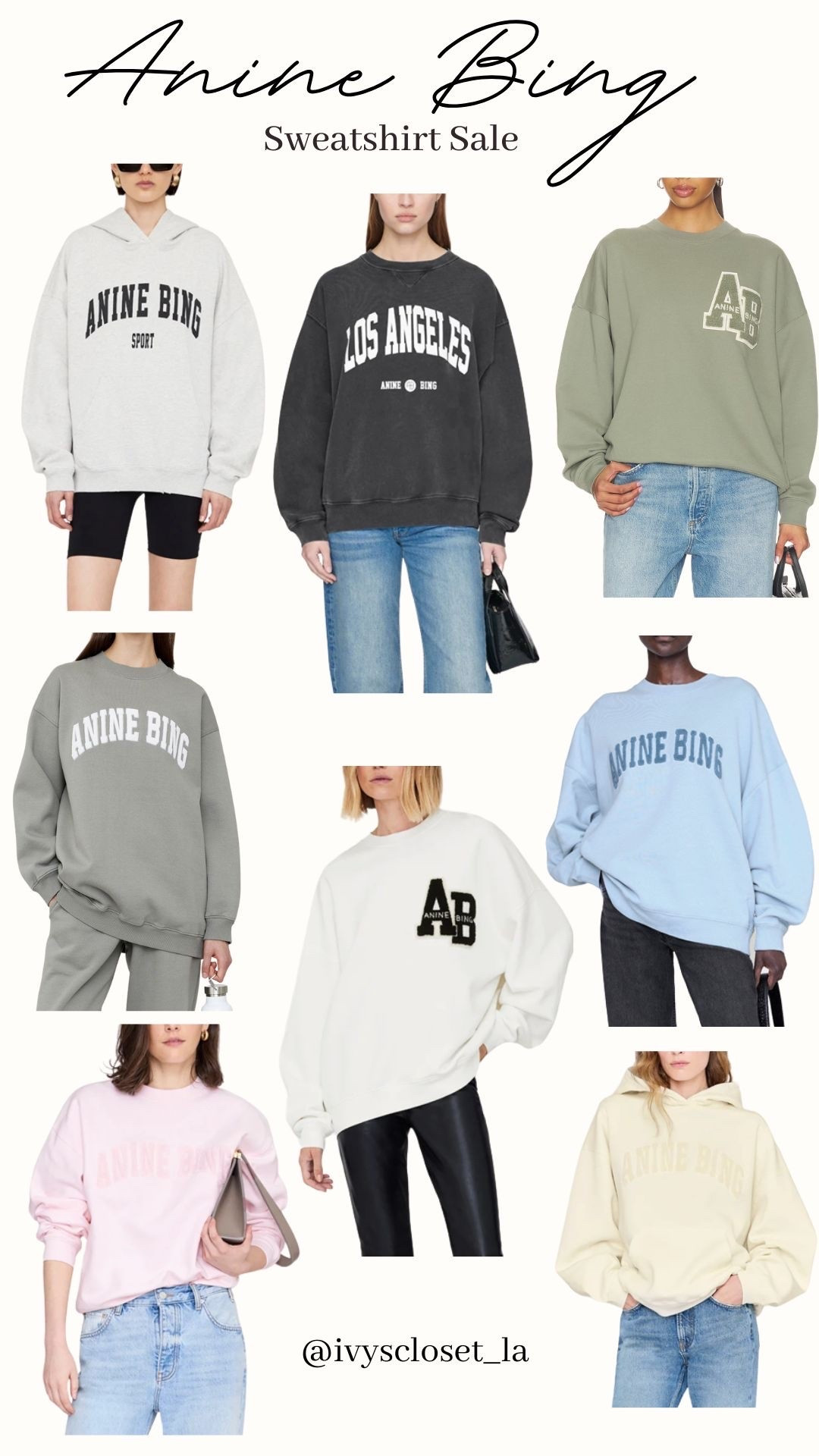 ANINE BING sweatshirt sale and more!

#LTKSaleAlert #LTKActive #LTKSeasonal