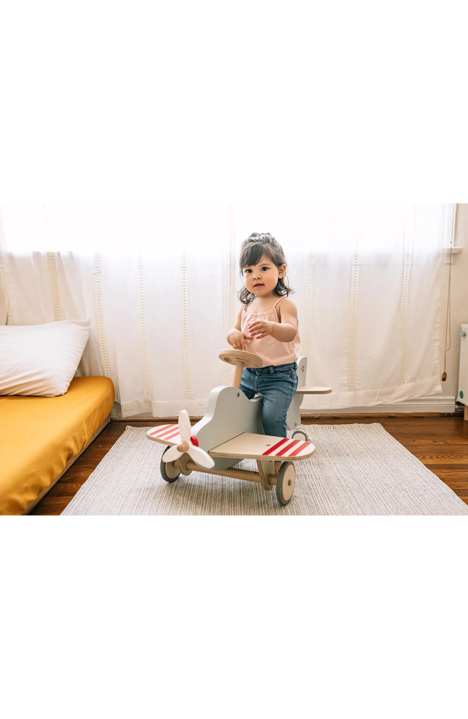 by Asweets Wood Airplane Rocker N Ride On | Nordstrom