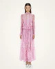 Romantic Lace Long Dress - Pink | JW PEI US
