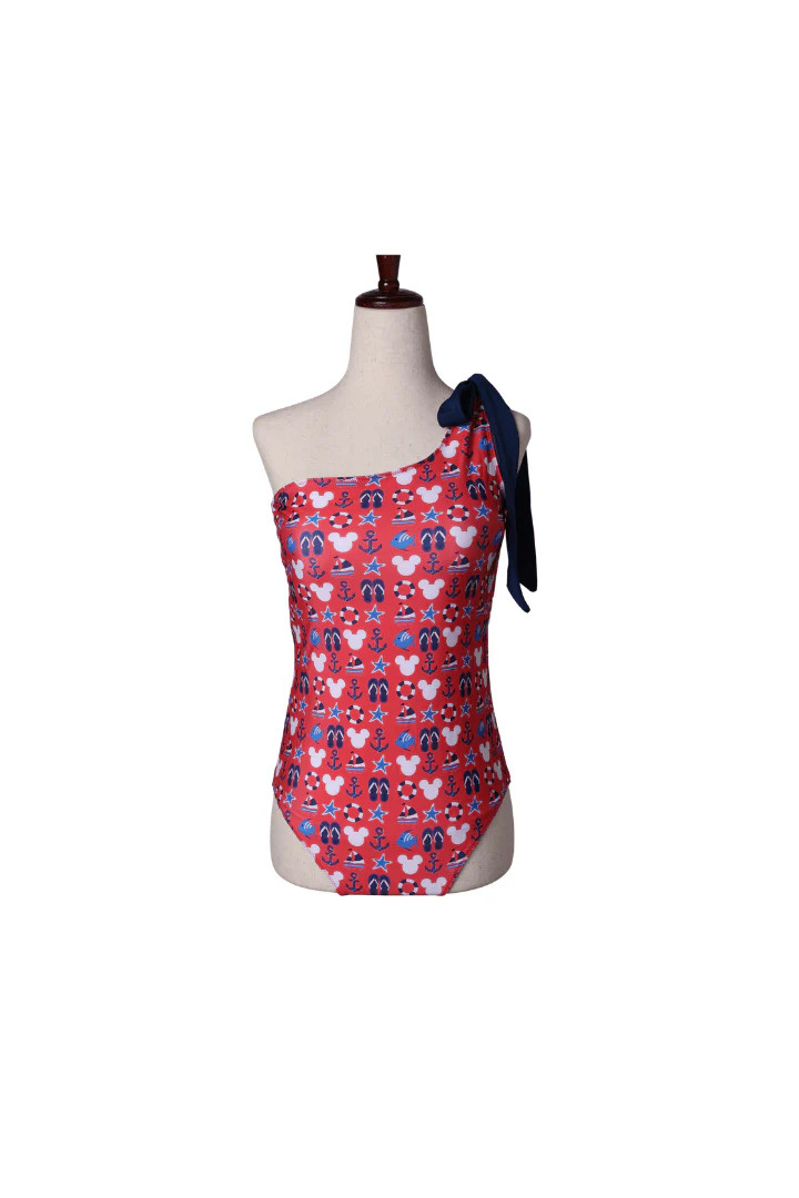 Mouse Away Sail Mom Swimsuit | The Smocked Flamingo