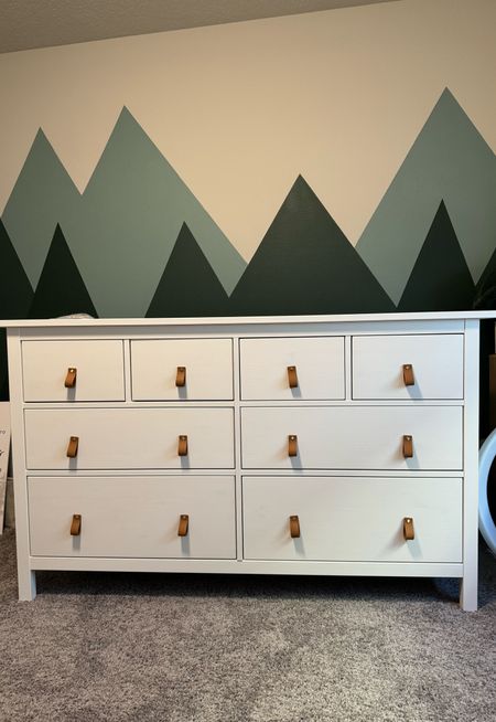 Changed out the hardware on this IKEA dresser today to match our forest themed nursery! Still have a long ways to go, but follow along as we get this room ready for baby boy! 

#LTKbump #LTKfamily #LTKbaby