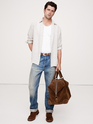 Slim-Fit Linen Shirt | Banana Republic (US)