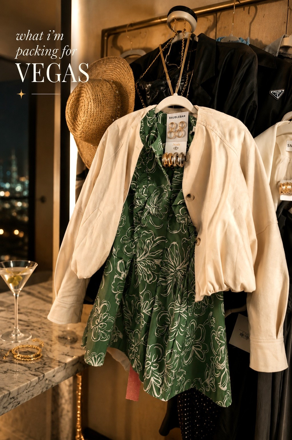 What I’m packing for Vegas! 
Green is a brunch outfit on theme! The rest is night friendly! ♥️♠️


Travel. Vegas. Spring outfits

#LTKgrwm #LTKootd #LTKSaleAlert