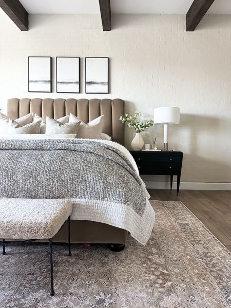 Lots of requests for my spring bedroom. I love the color hues in here and the neutral area rug ties it all together! 

#LTKfindsunder50 #LTKhome #LTKstyletip