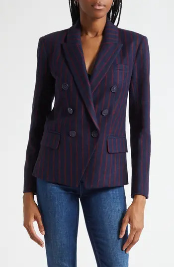 Kenzie Double Breasted Knit Blazer | Nordstrom