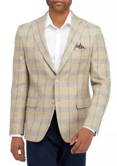 Tallia Men's Multi Plaid Sport Coat | Belk