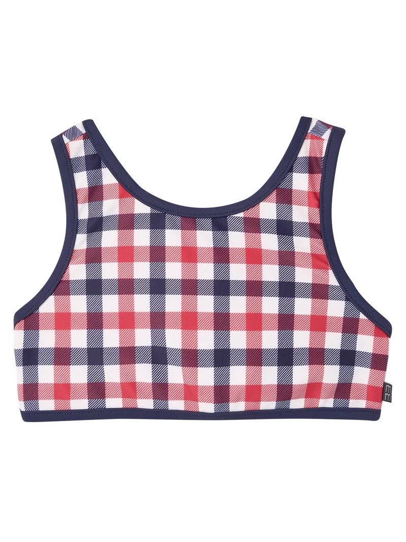 Modern Moments by Gerber Toddler Girl Two- Piece Swimsuit with Binding, Sizes 12M-5T | Walmart (US)