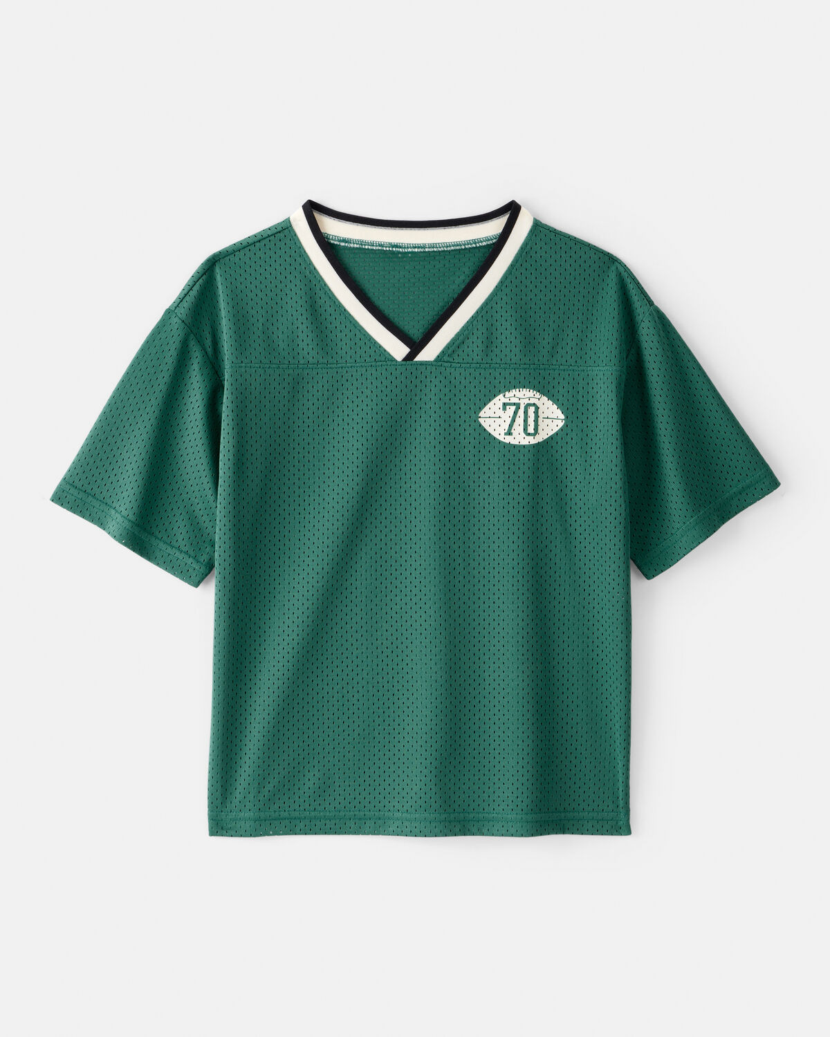 Boys Short-Sleeve Mesh Jersey - Green | Carter's Inc