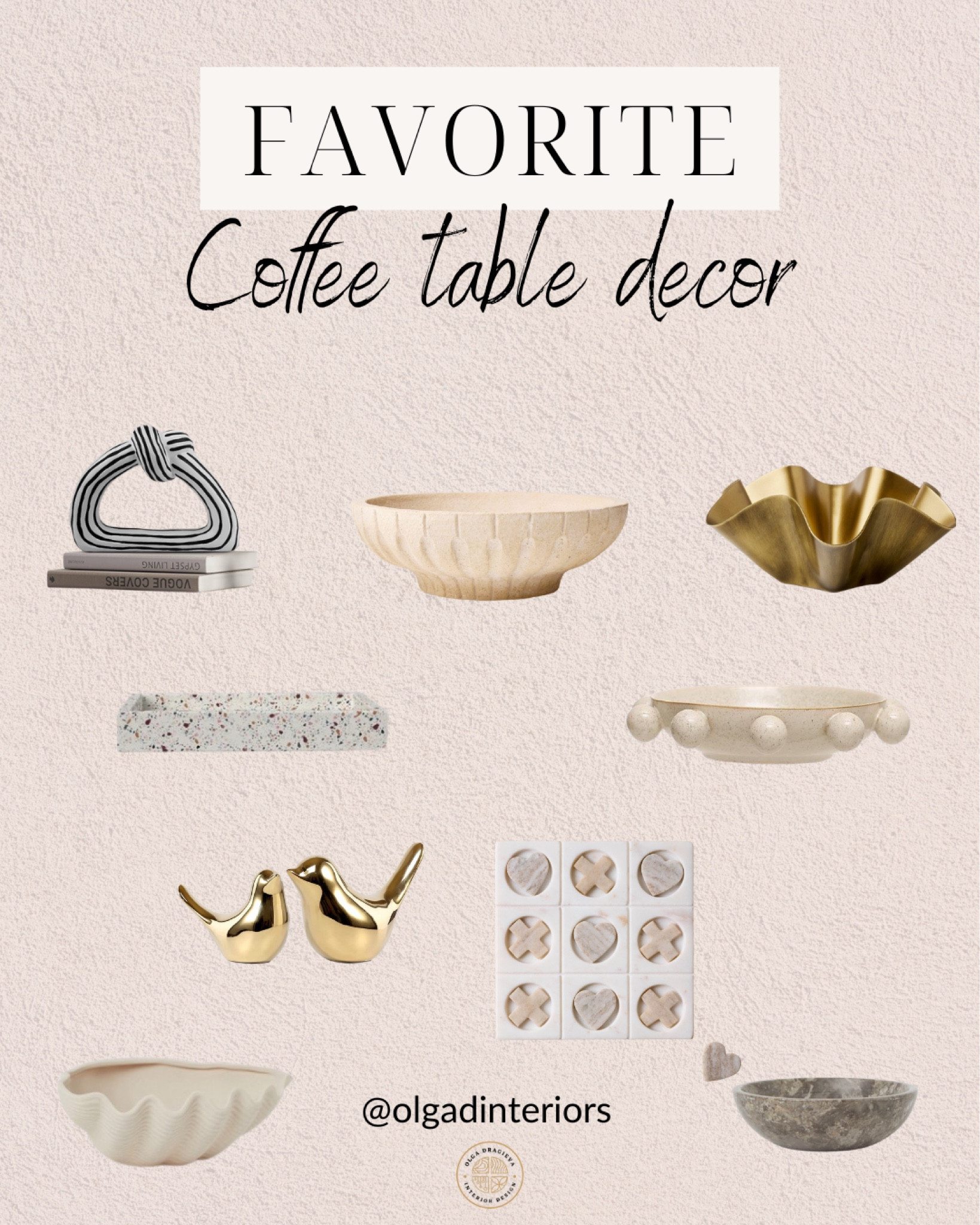 Favorite coffee table decor, marble, gold, bowls, catch all tray, terrazzo, organic shape, wavy bowl

#LTKhome #LTKfindsunder50 #LTKSeasonal