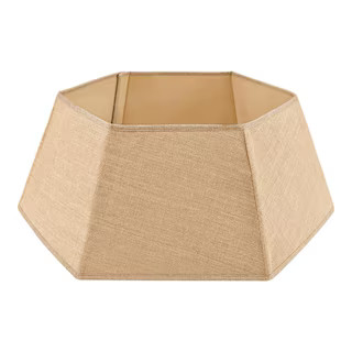 Home Accents Holiday 26 in. Burlap Tree Collar 24IS60461 - The Home Depot | The Home Depot