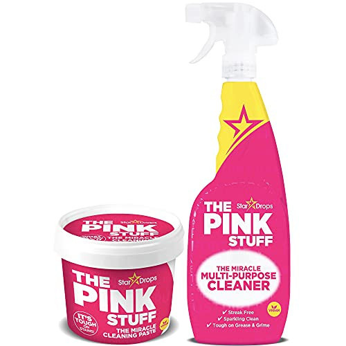 Stardrops - The Pink Stuff - The Miracle Cleaning Paste and Multi-Purpose Spray 2-pack Bundle (1 Cleaning Paste, 1 Multi-Purpose Spray) | Amazon (US)
