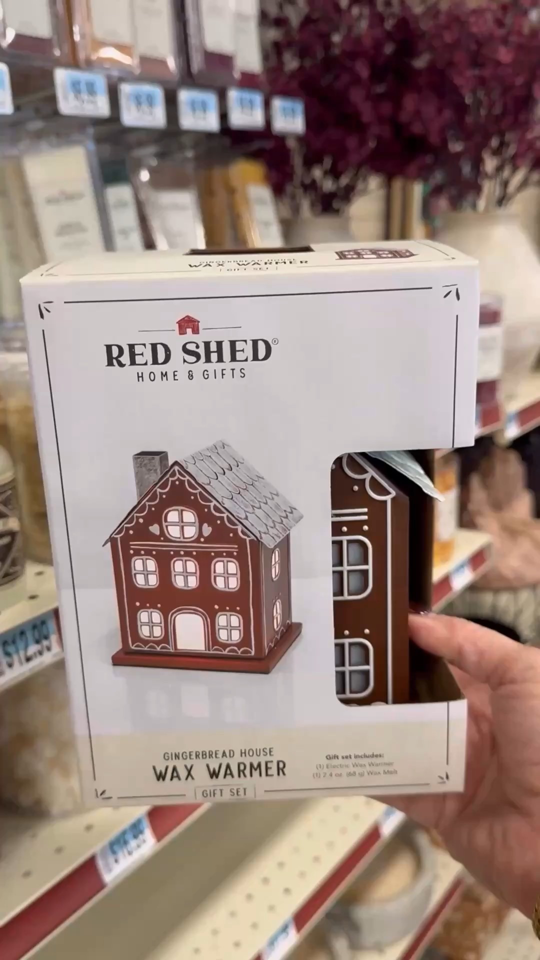 Wait until you see these wax warmers! The gingerbread house is so cute and the wax melts smell amazing too!

#LTKSeasonal #LTKHome