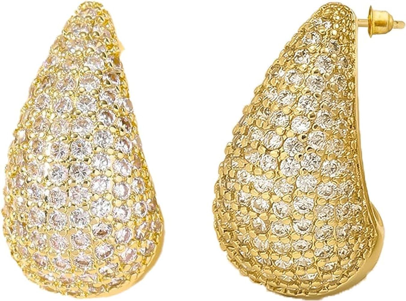 Trendy Gold Earrings | Amazon (US)
