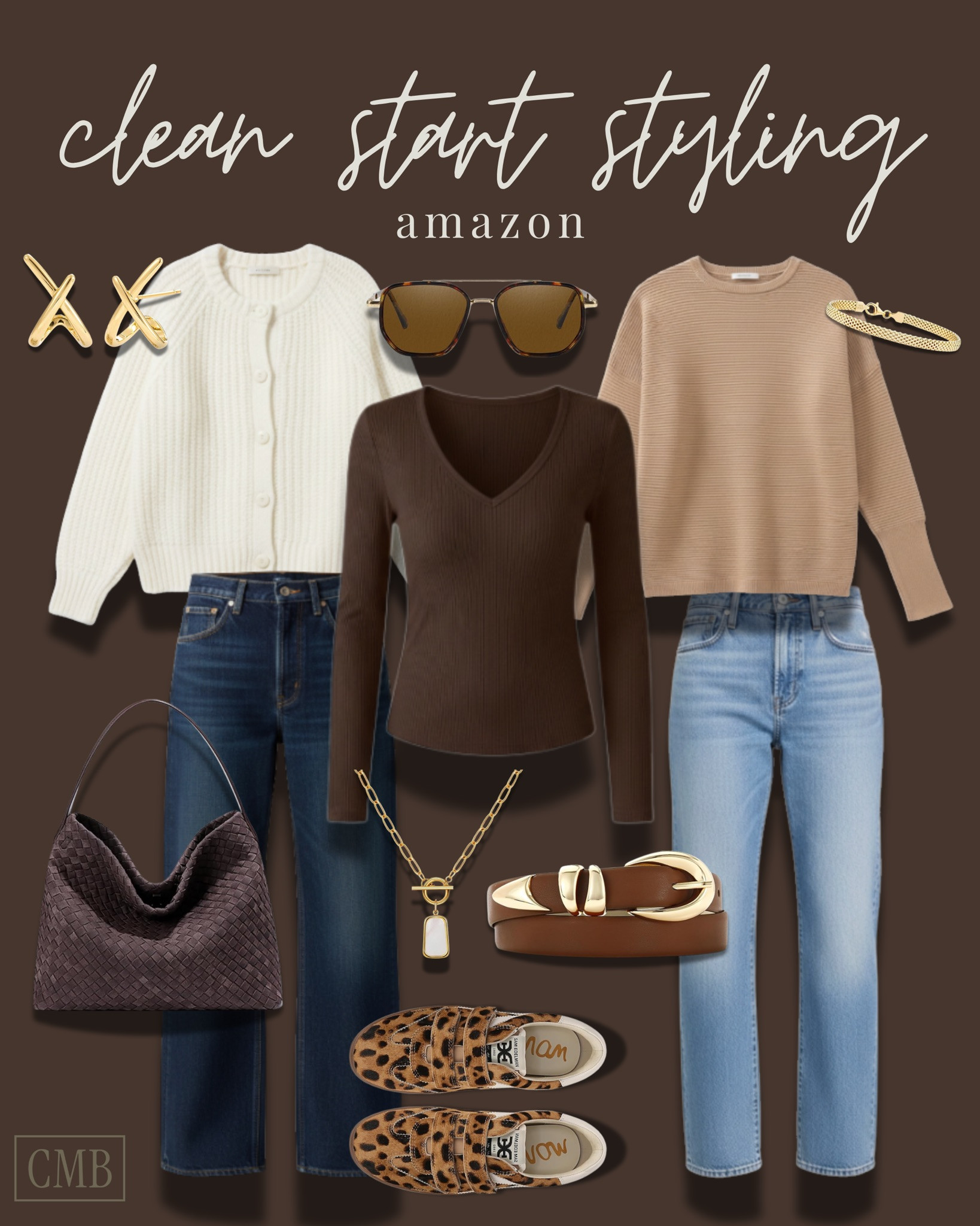 A fresh start but make it effortless 🤎
Easy, elevated neutrals you can mix, match, and wear on repeat. These Amazon finds are the perfect reset for your everyday wardrobe—simple, chic, and endlessly wearable.

#AmazonFashion #AmazonStyle #NeutralOutfits #EverydayStyle #CleanStartStyling #WardrobeRefresh #CapsuleWardrobe #StyleInspo #AmazonFinds #ChrissyMarieBlog 

 #LTKSeasonal #LTKFindsUnder50 #LTKFindsUnder100