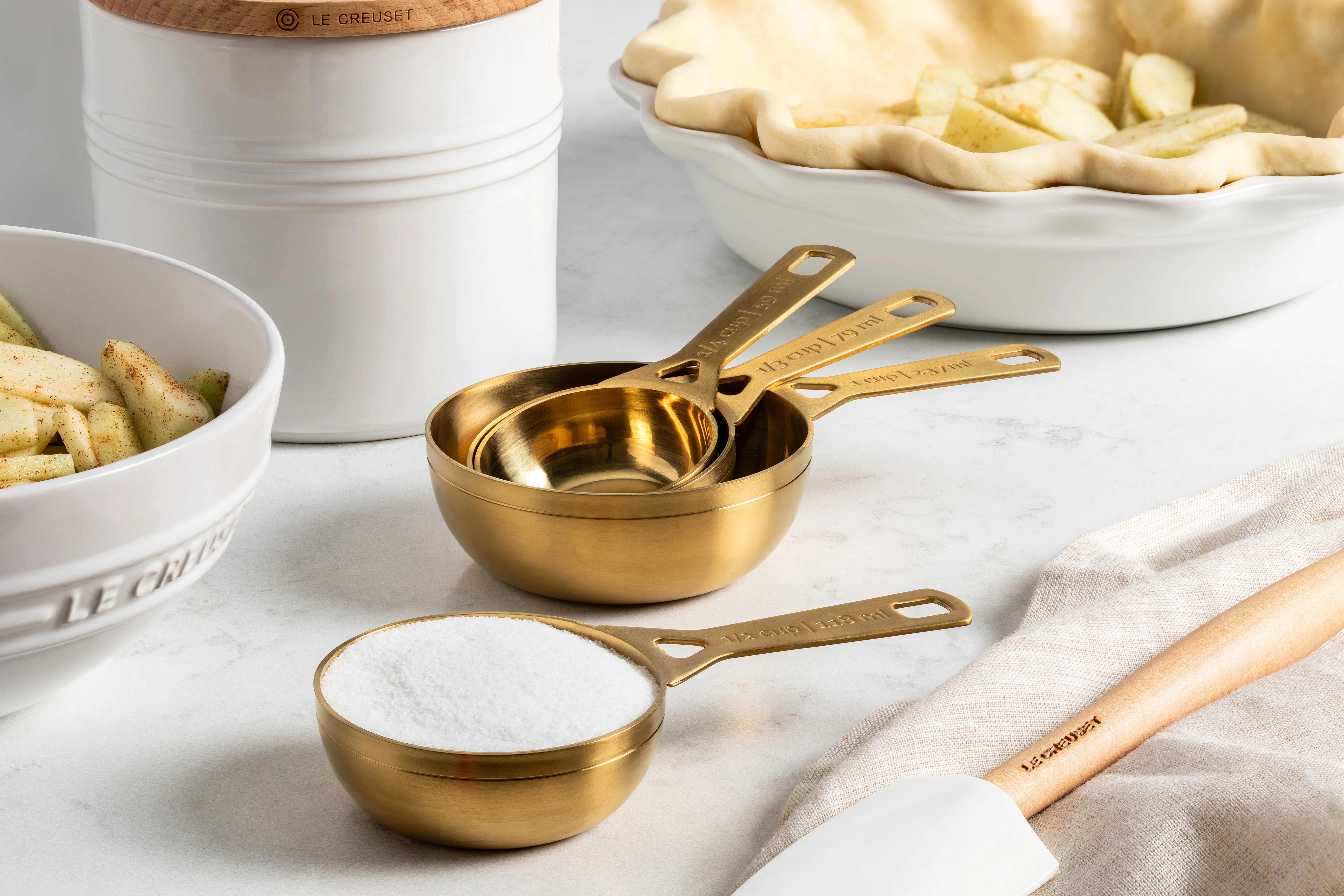 Gold Measuring Cups - Set of 4 | Wayfair | Wayfair North America