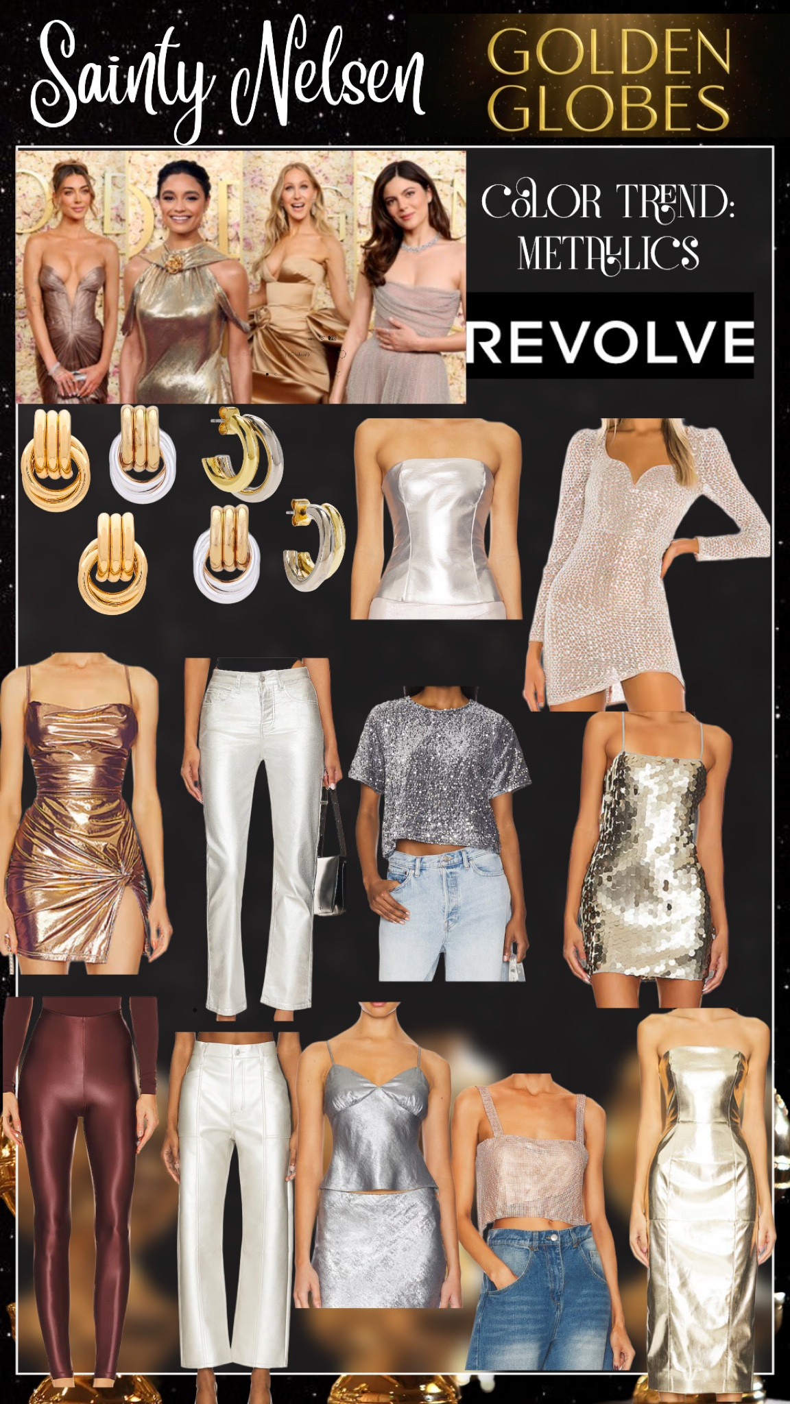 GOLDEN GLOBES 2025 
Color Trends: Metallics 

#Revolve
Promo Code: TULIP

#dupes #goldenglobes 


#LTKShoeCrush #LTKWatchNow #LTKStyleTip