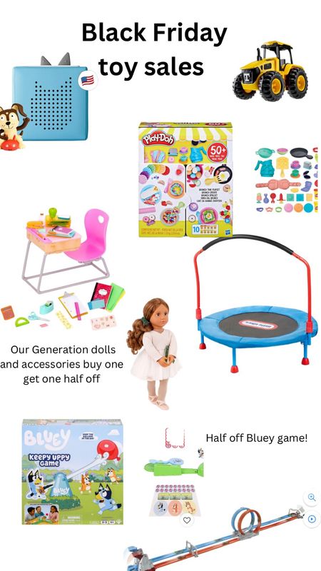 Some of our favorite toys on sale for Black Friday! The tonie box is a favorite around here- there are some great deals to be found if you’re still Christmas shopping! 

#LTKGiftGuide #LTKCyberWeek #LTKkids