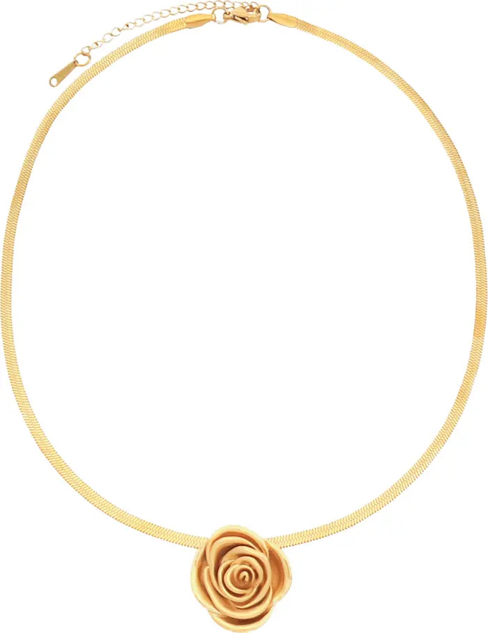 Brai Rose Pendant Necklace | Nordstrom