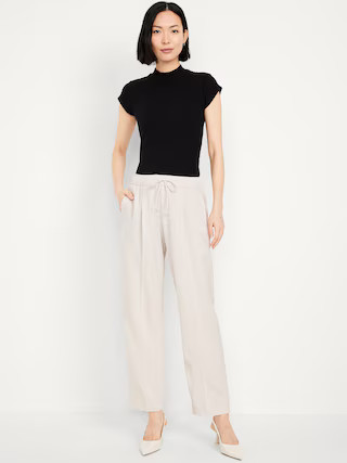 High-Waisted Billie Straight Trouser | Old Navy (US)