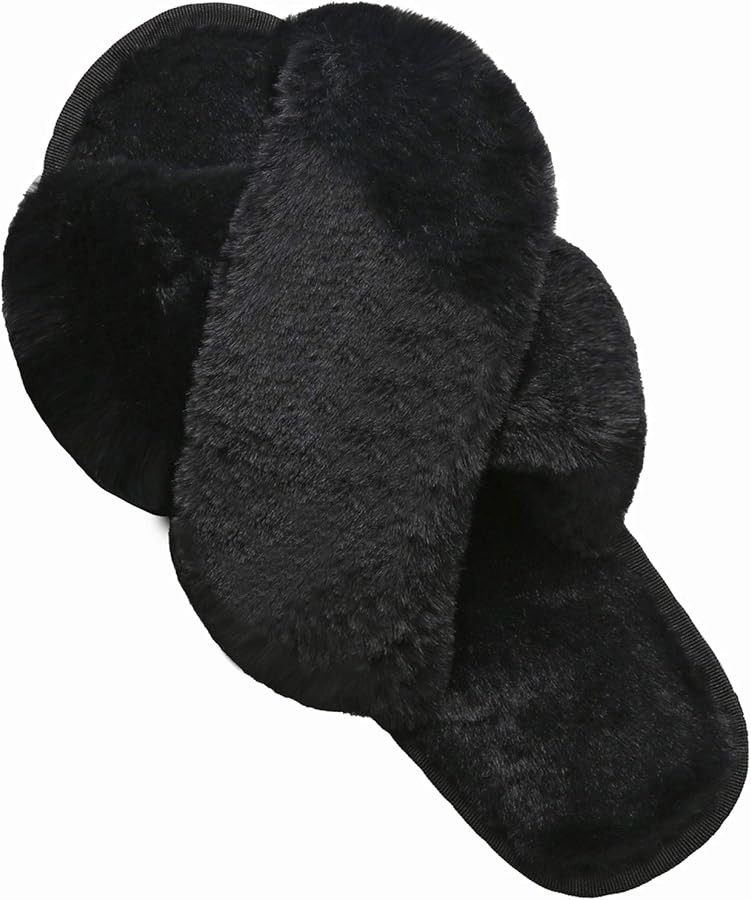 LZLER Women's Cross Band Slippers | Amazon (US)