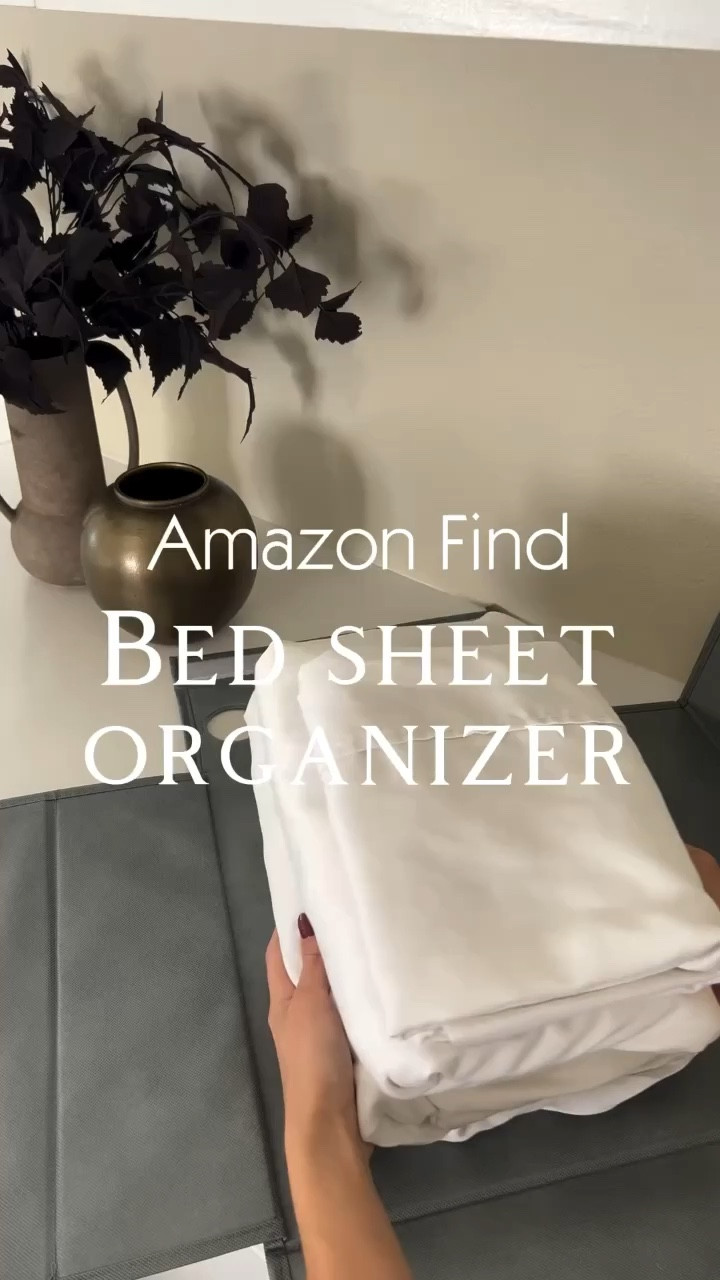 Amazing Bed Sheet Organizer from Amazon! 

Linen Closet Organization, sheet organizer, organization essentials, foldable organizer 


#LTKVideo #LTKfindsunder100 #LTKhome