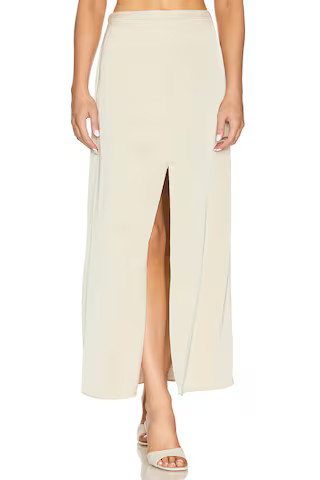 Vitella Skirt in Ecru | Revolve Clothing (Global)