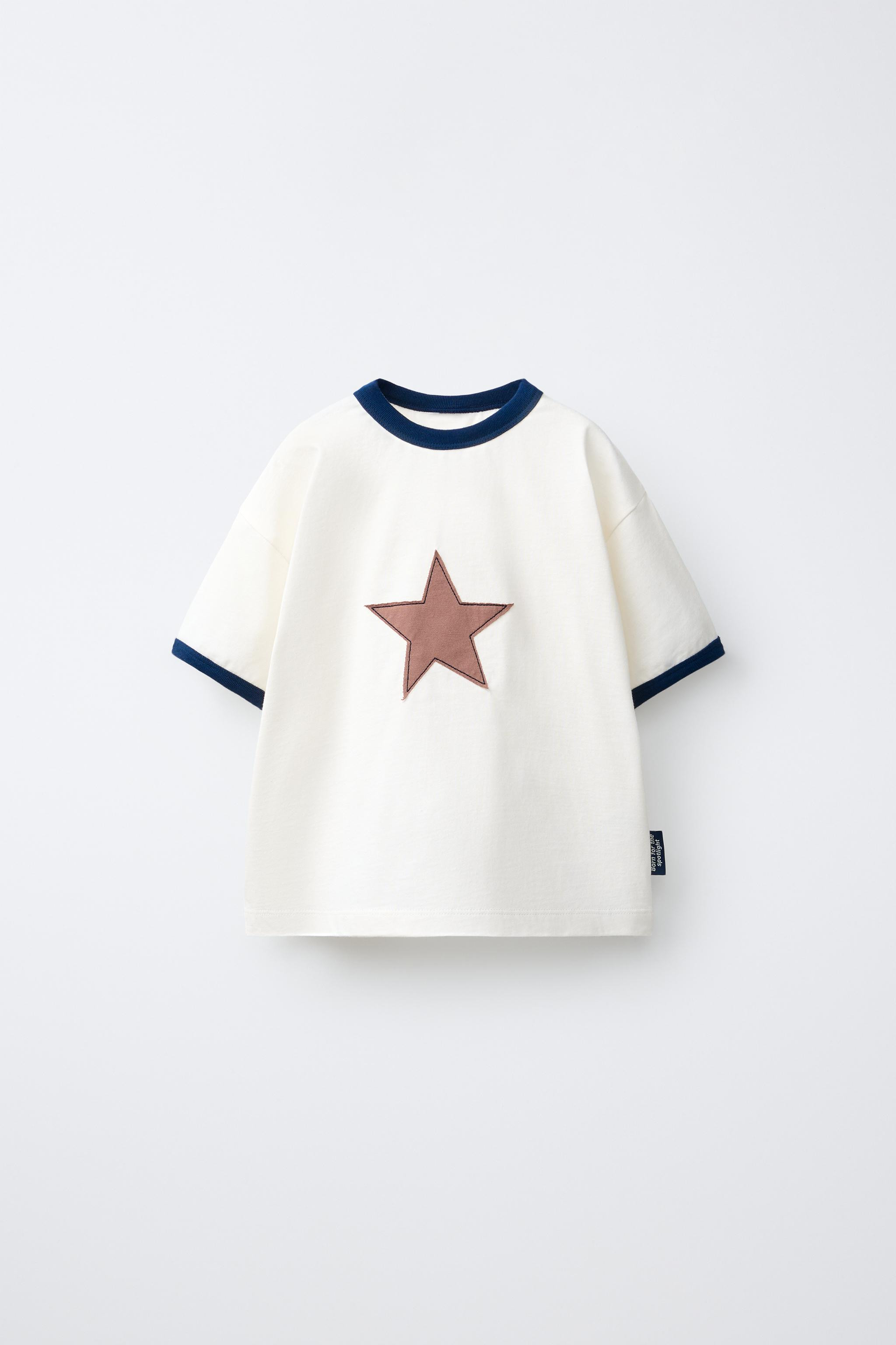 STAR PATCH T-SHIRT | Zara US