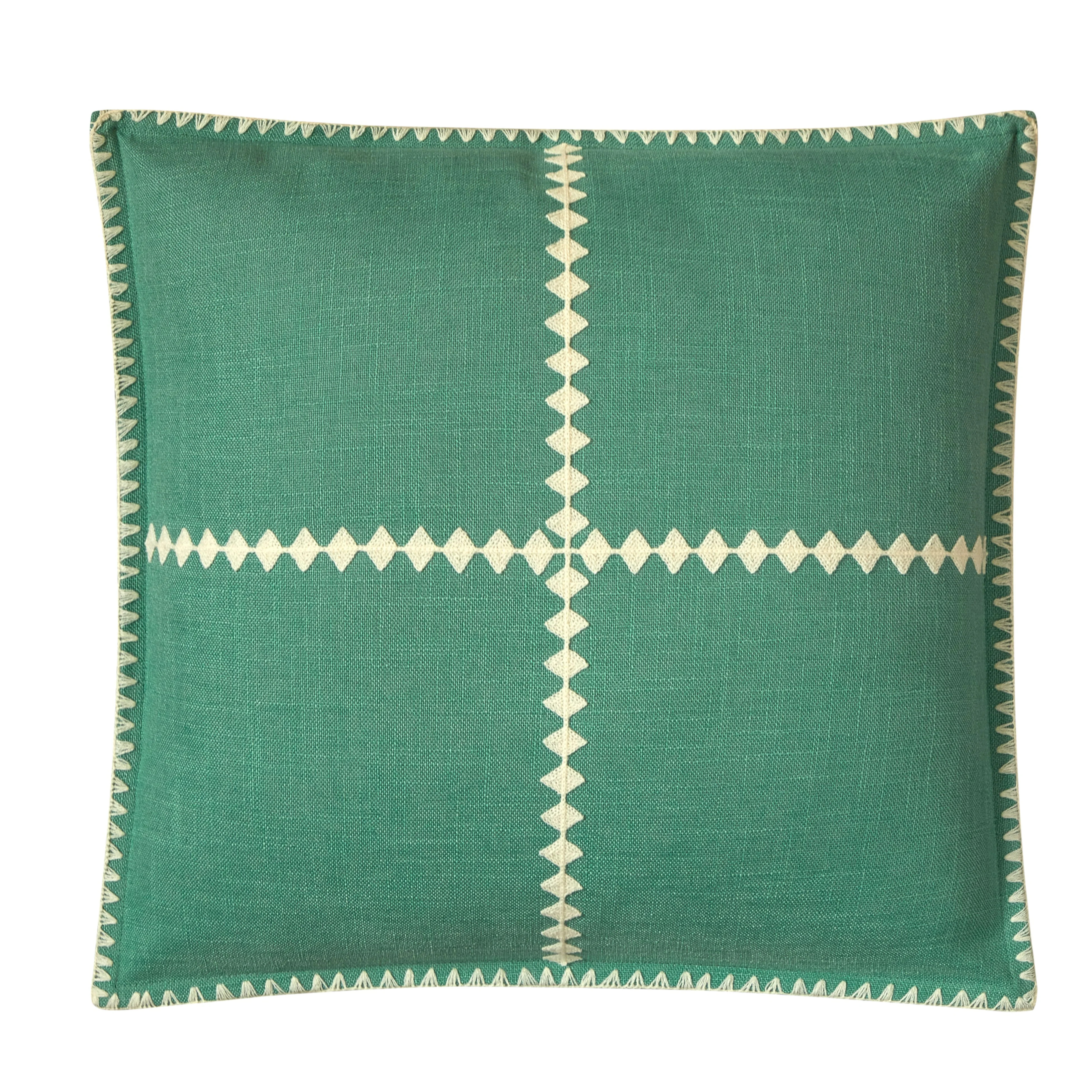 Mainstays by Becky G. & Alejandra Decorative Pillow, Green Lily, 18" x 18" | Walmart (US)