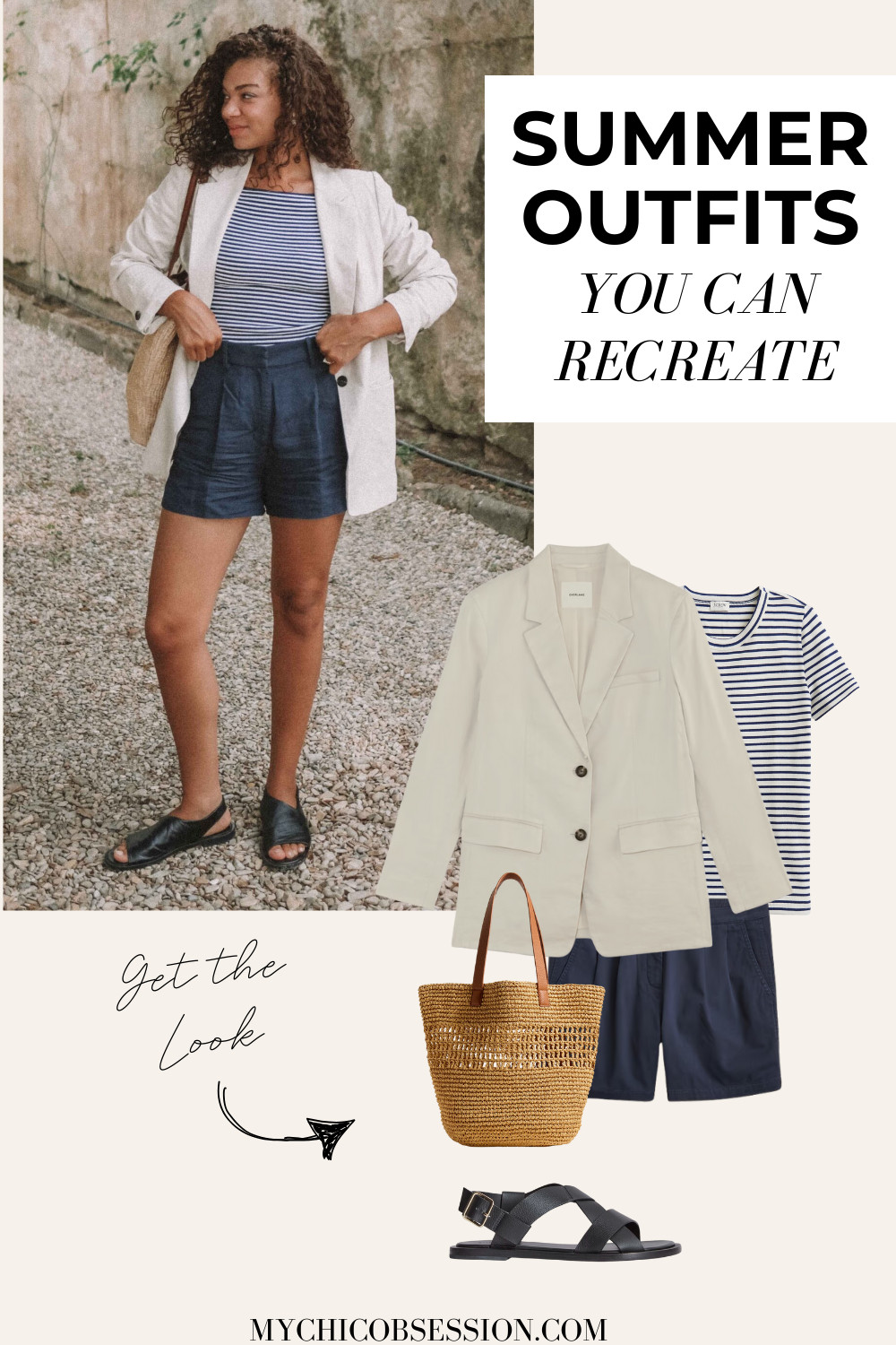 When it comes to casual summer outfits, you can elevate your look with one piece: a blazer. You probably already have one hanging in your closet, and if you don’t, a blazer is a great addition to a classic capsule wardrobe!  

 #LTKSummerEdit #LTKStyleTip #LTKShoeCrush
