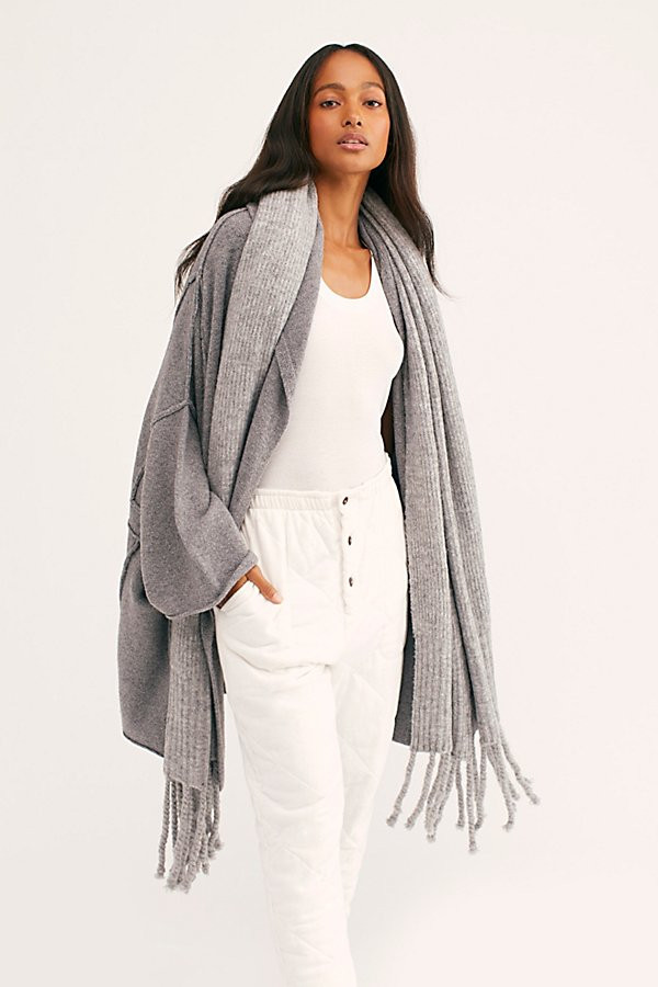 Livin' In This Cardi Robe by Intimately at Free People, Silver Lining, XS/S | Free People (Global - UK&FR Excluded)