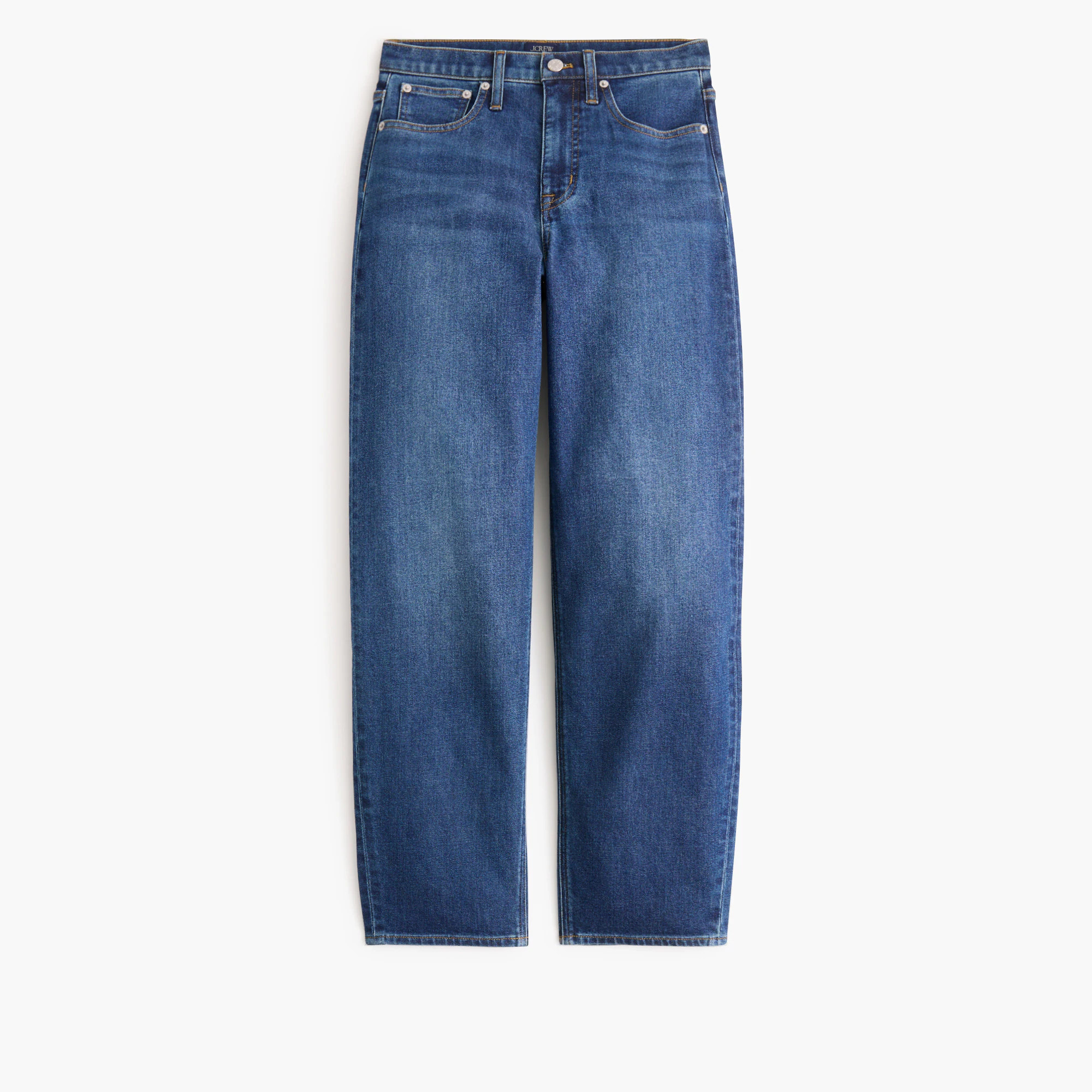 Slim barrel-leg jean in all-day stretch | J.Crew Factory