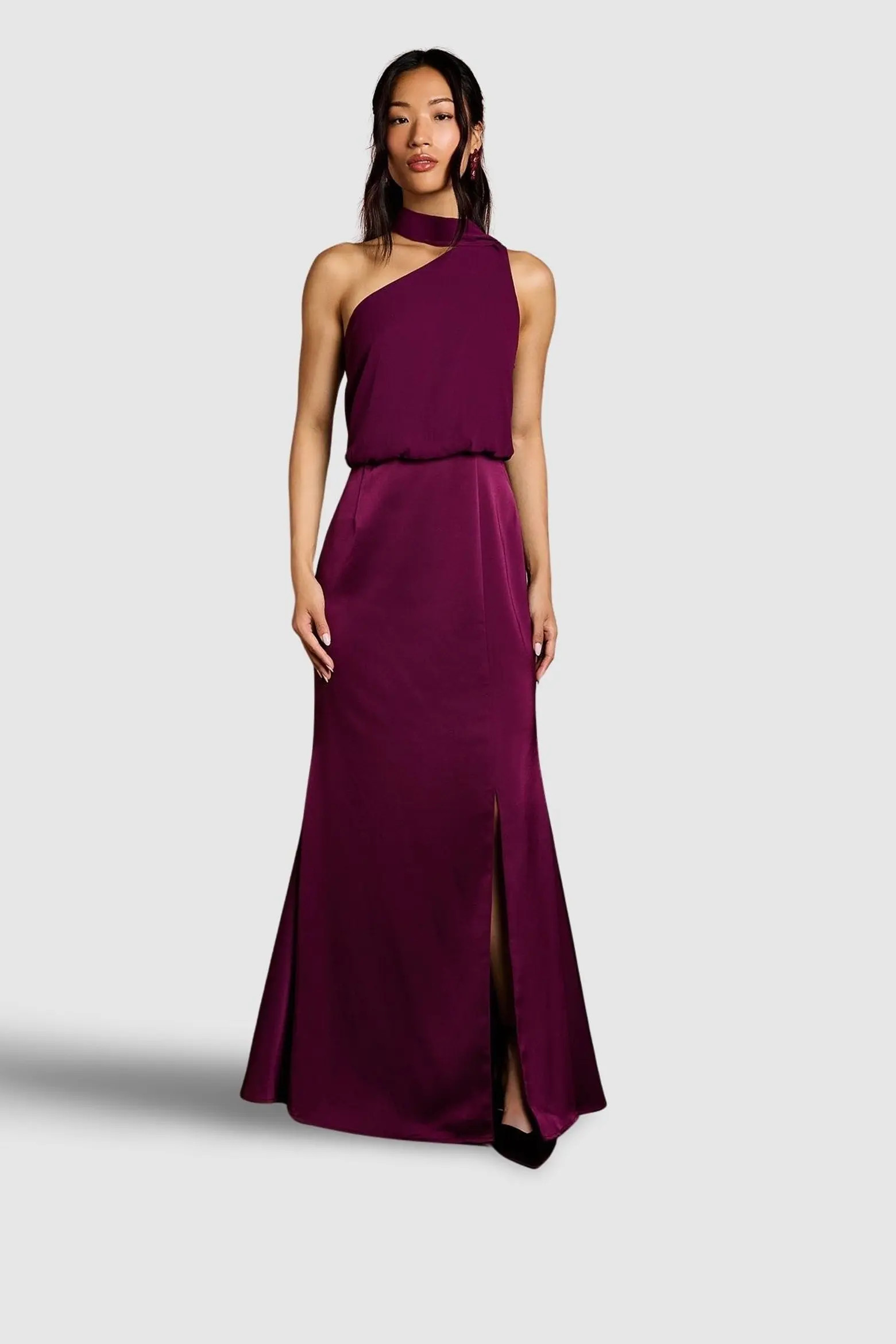 Coast One Shoulder Maxi Bridesmaid Dress (Women) | Nordstrom | Nordstrom