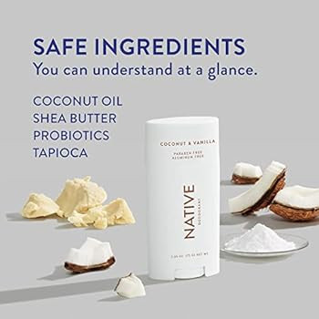 Amazon.com : Native Deodorant | Natural Deodorant for Women and Men, Aluminum Free with Baking So... | Amazon (US)