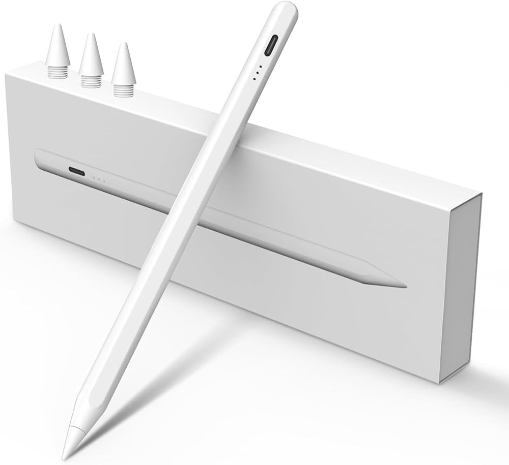 Stylus Pen for iPad, Apple Pencil W/Palm Rejection&Tilt, 13 Mins Fast Charge, MEKO iPad Pencil fo... | Amazon (US)