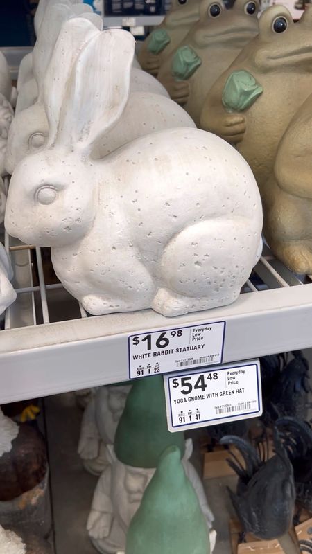 I found the most adorable bunny garden statue, perfect for indoor or outdoor Easter decor! 

#LTKVideo #LTKhome #LTKSeasonal