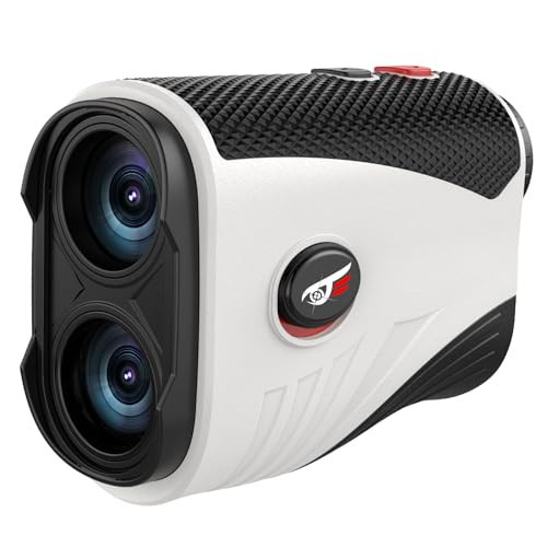 Golf Rangefinder with Slope - 1200 Yards Laser Range Finder with Flag Pole Locking Vibration, 7X Magnification rangefinder with Magnet Stripe | Amazon (US)