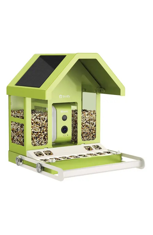Birdfy Smart Metal Bird Feeder Lite with Camera in Green at Nordstrom | Nordstrom