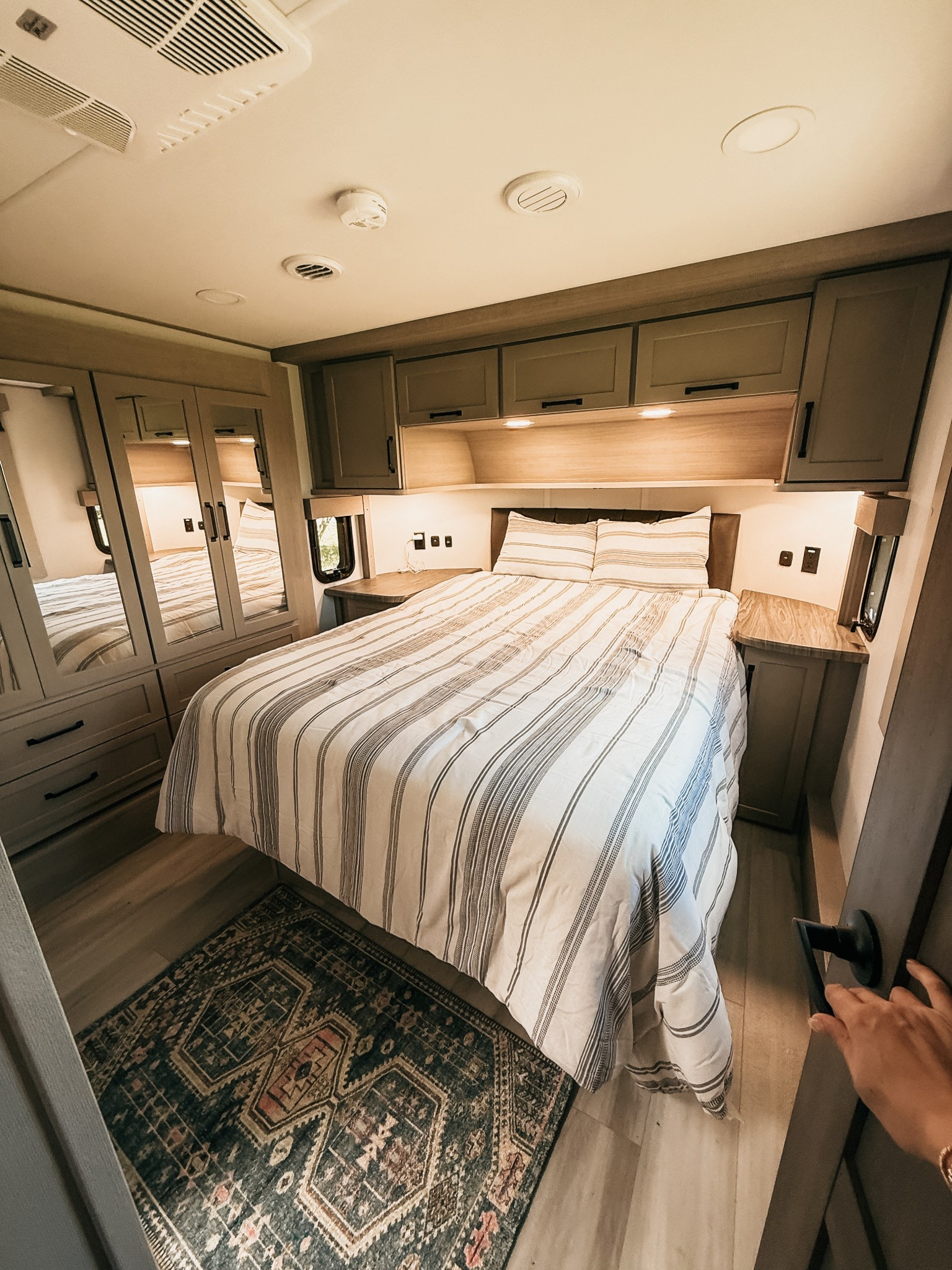 RV master bedroom! 