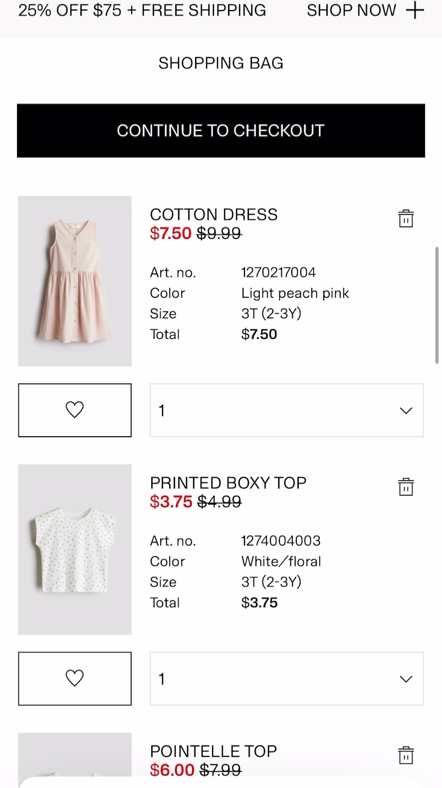 25% off H&M! Toddler girl spring/summer clothes! 

#LTKKids #LTKSeasonal