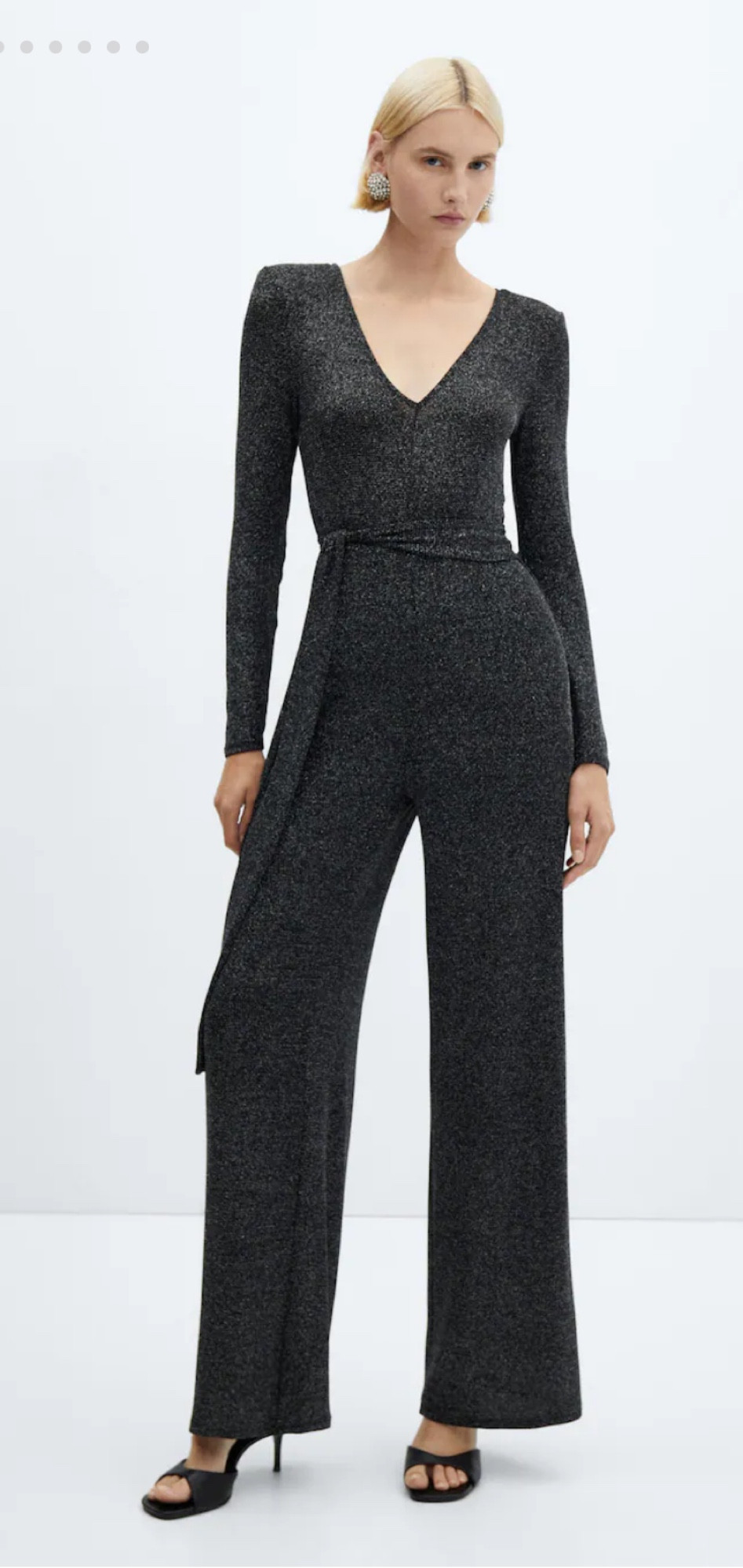 sparkling jumpsuit 

#LTKparties #LTKfindsunder100 #LTKHoliday