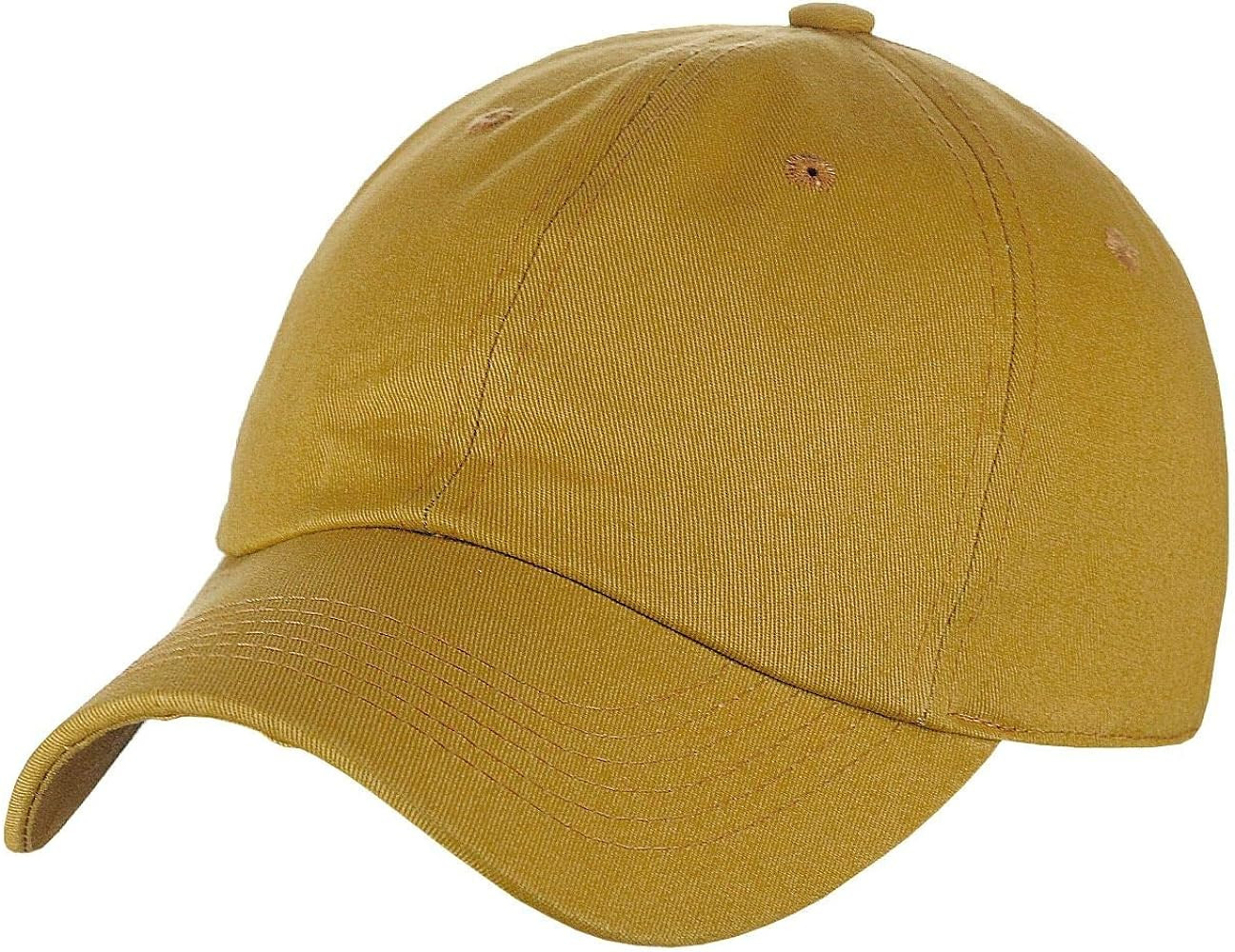 C.C Unisex Classic Blank Low Profile Cotton Unconstructed Baseball Cap Dad Hat | Amazon (US)