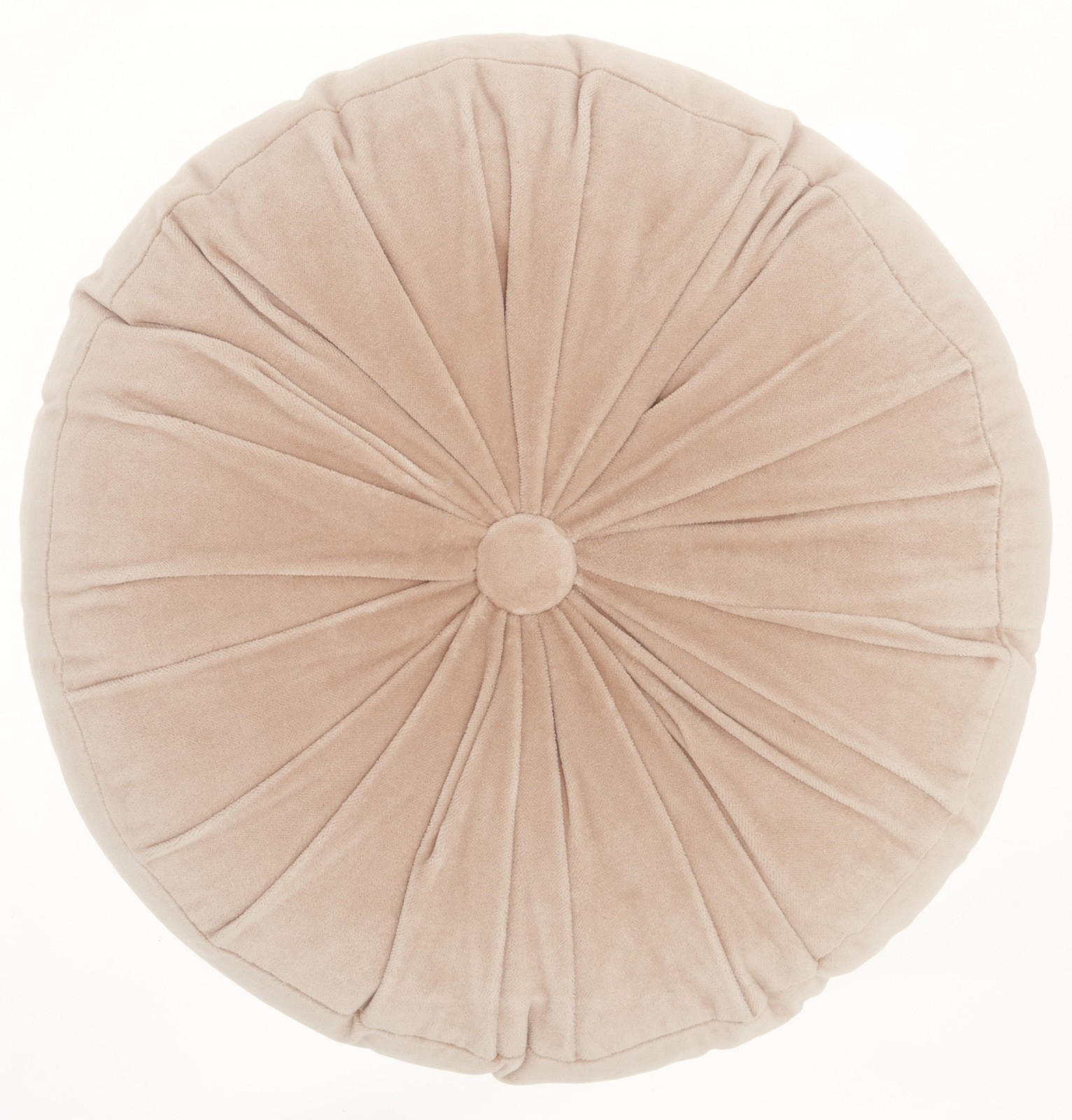 HomeRoots 16-in x 16-in Round Indoor Decorative Pillow Polyester | 4000386282 | Lowe's