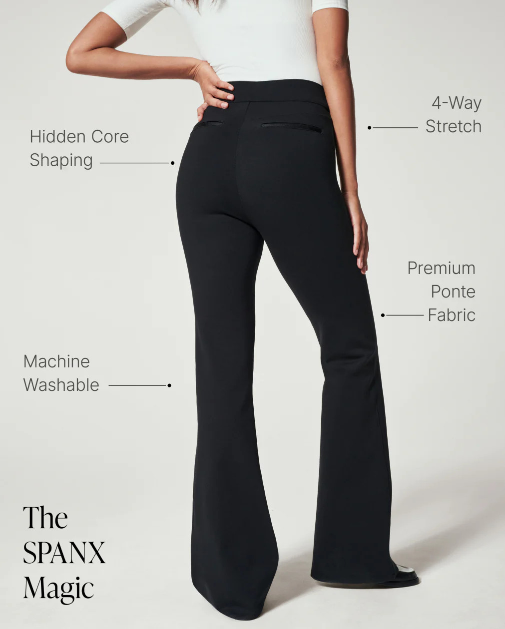SPANXsmooth™ PerfectFit Ponte Flare Pant | Spanx