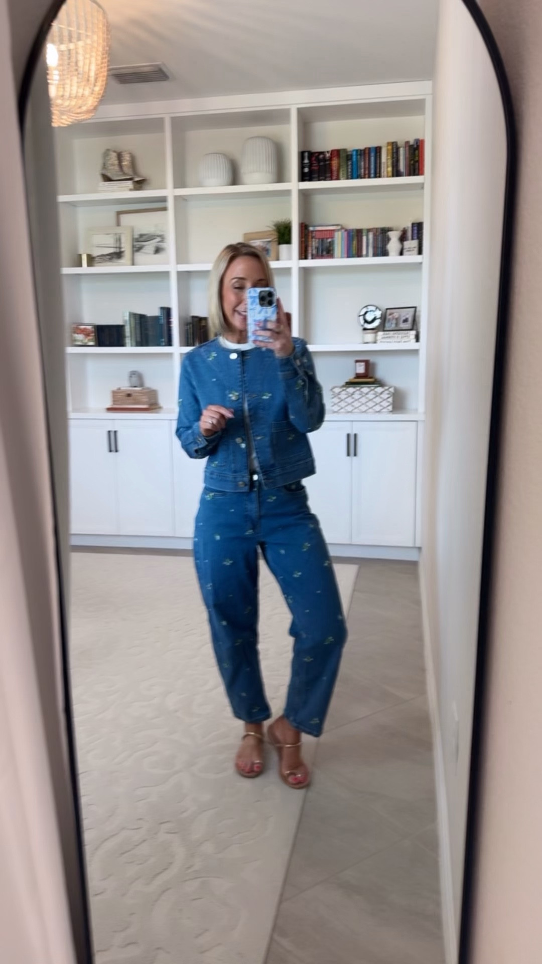 Walmart - denim haul: Embroidered Cropped Denim Jacket - size XS. $34. Embroidered Mid Rise Cropped Barrel Jeans - size 0. $32. 

 

#LTKSeasonal #LTKOver40