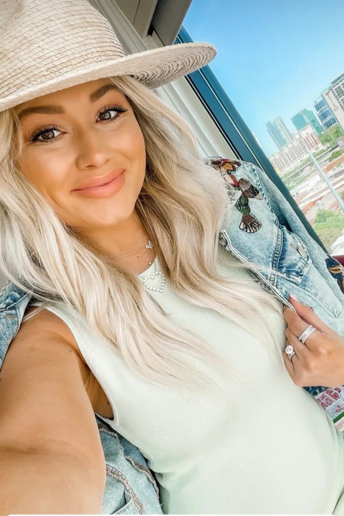 AS SEEN ON WHITNEY RIFE!! The Islander Pressed Palm Crystallized Straw Hat | Glitzy Bella