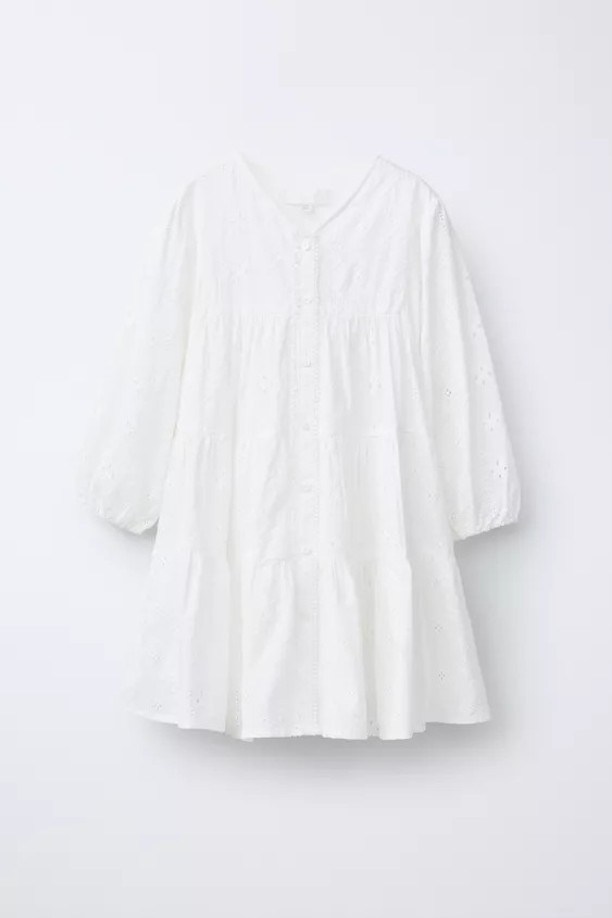 ROMANTIC PANELLED DRESS | Zara UK