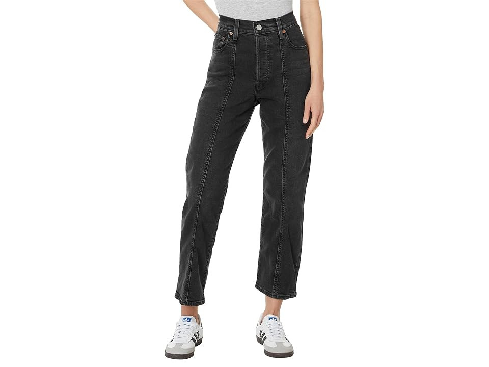 Levi's(r) Womens Ribcage Straight Seamed Women's Jeans First or Last : 24 27, Cotton/Denim/Elastane | Zappos