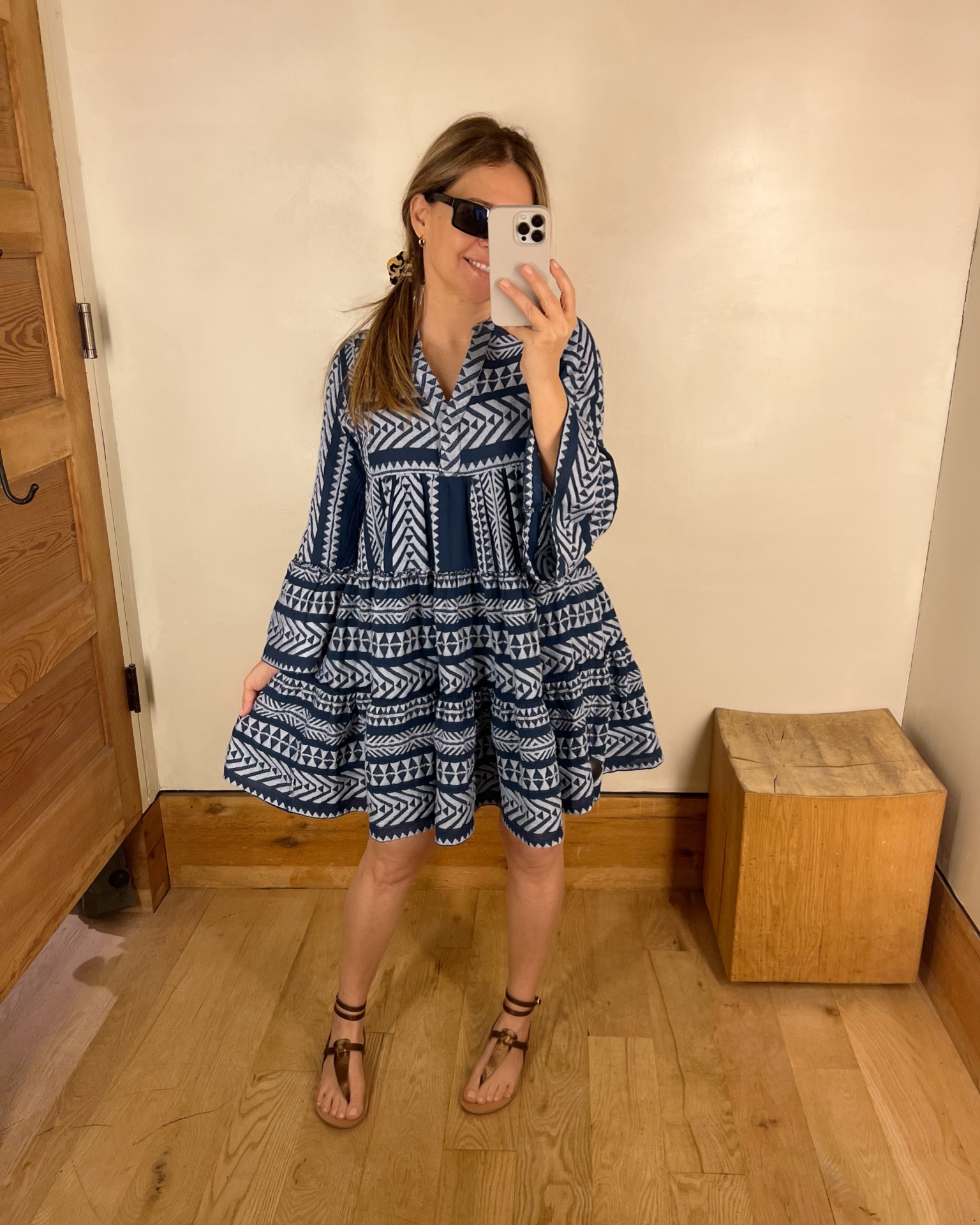 devotion twins embroidered ella tunic dress Devotion twins embroidered Ella tunic dress